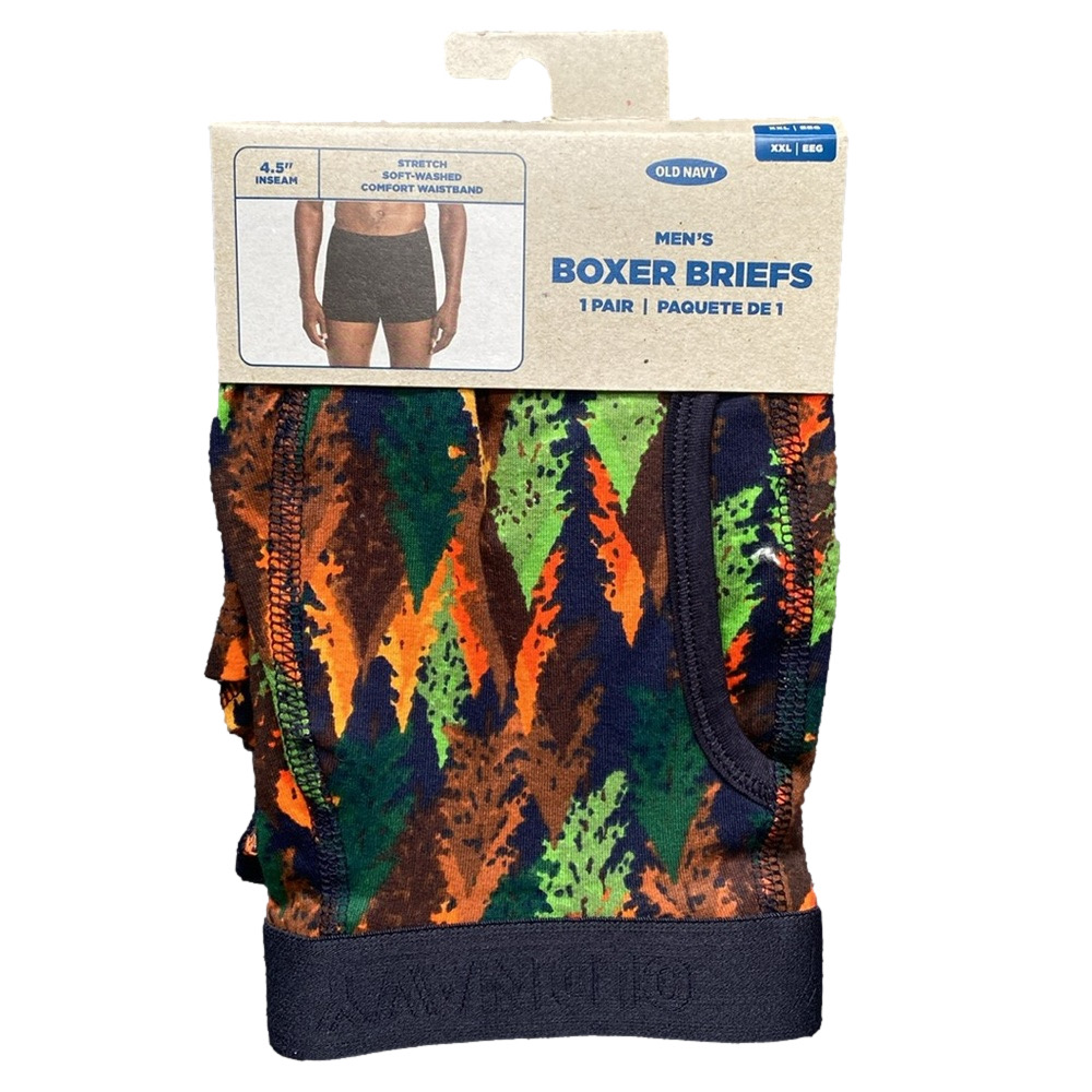 Mens Hunting Camoflauge Boxer Briefs - Size XXL - Old Navy - NWT